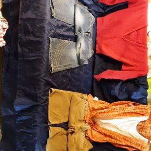 Womens 4 piece lot 3/4 and small/medium